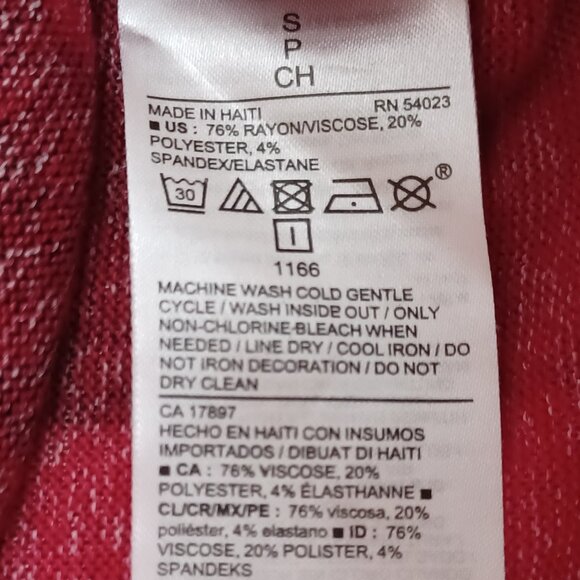 Women's Old Nave Lightweight Buffalo/Checkered/Plaid Long Sleeve Top Size Small - Picture 6 of 6